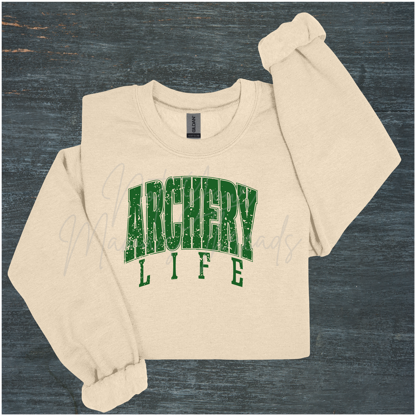 Distressed Archery Life