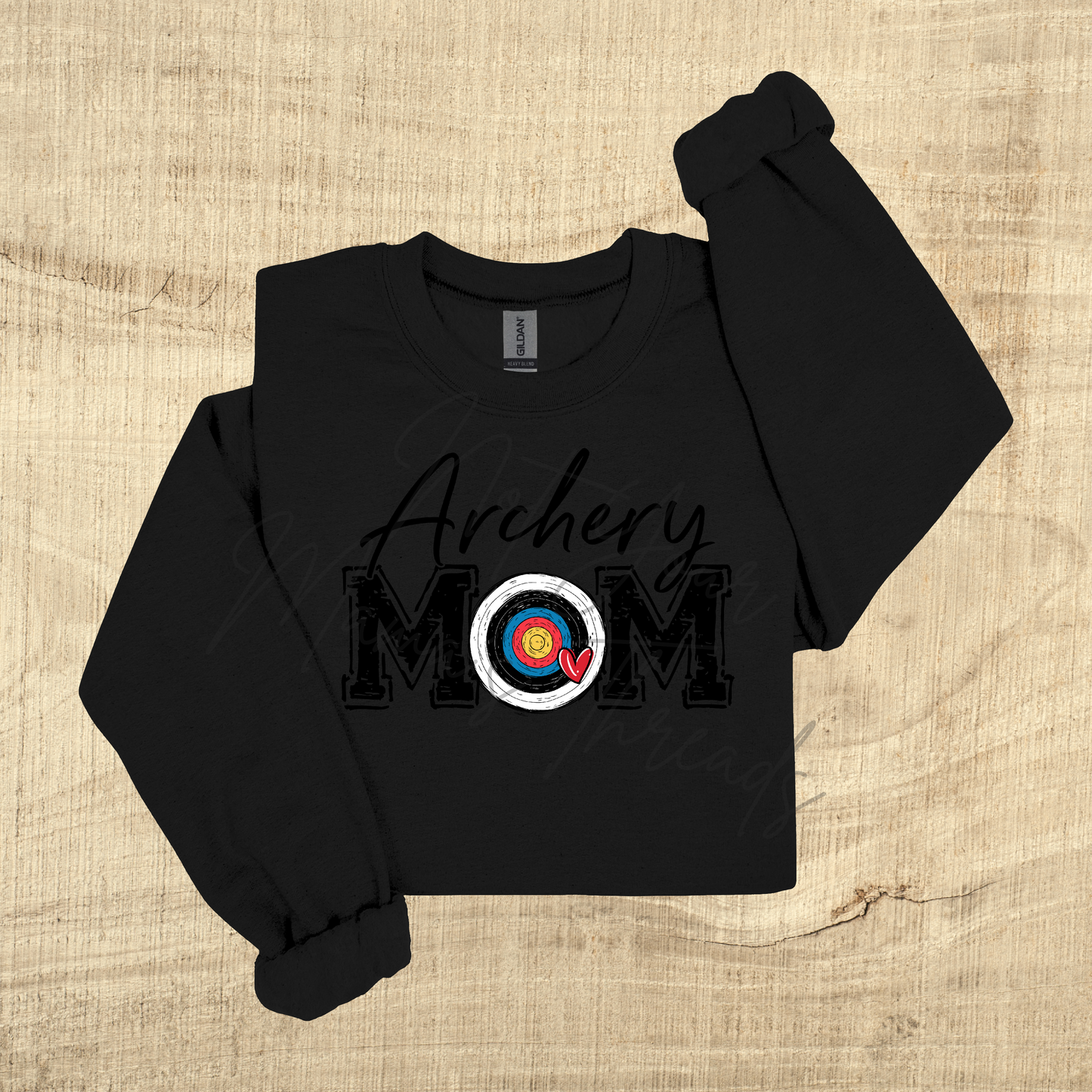 Archery Mom Distressed Target