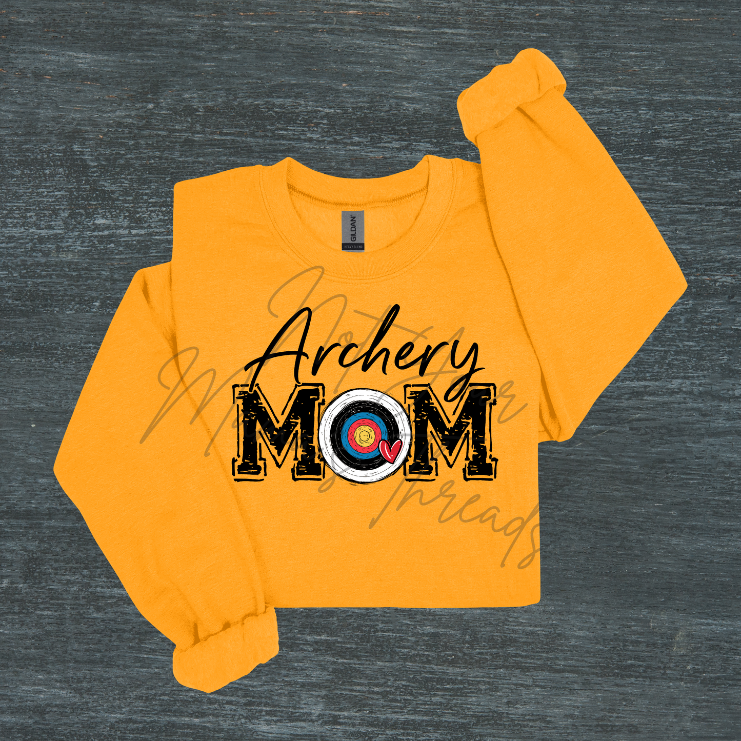 Archery Mom Distressed Target