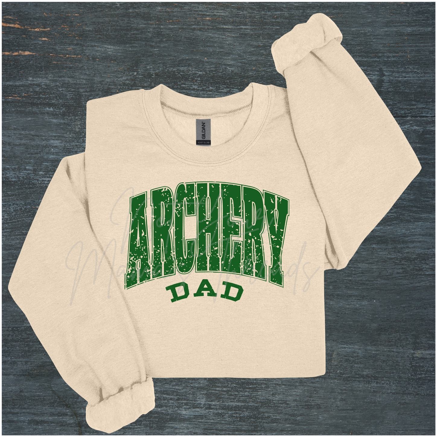 Distressed Archery Dad