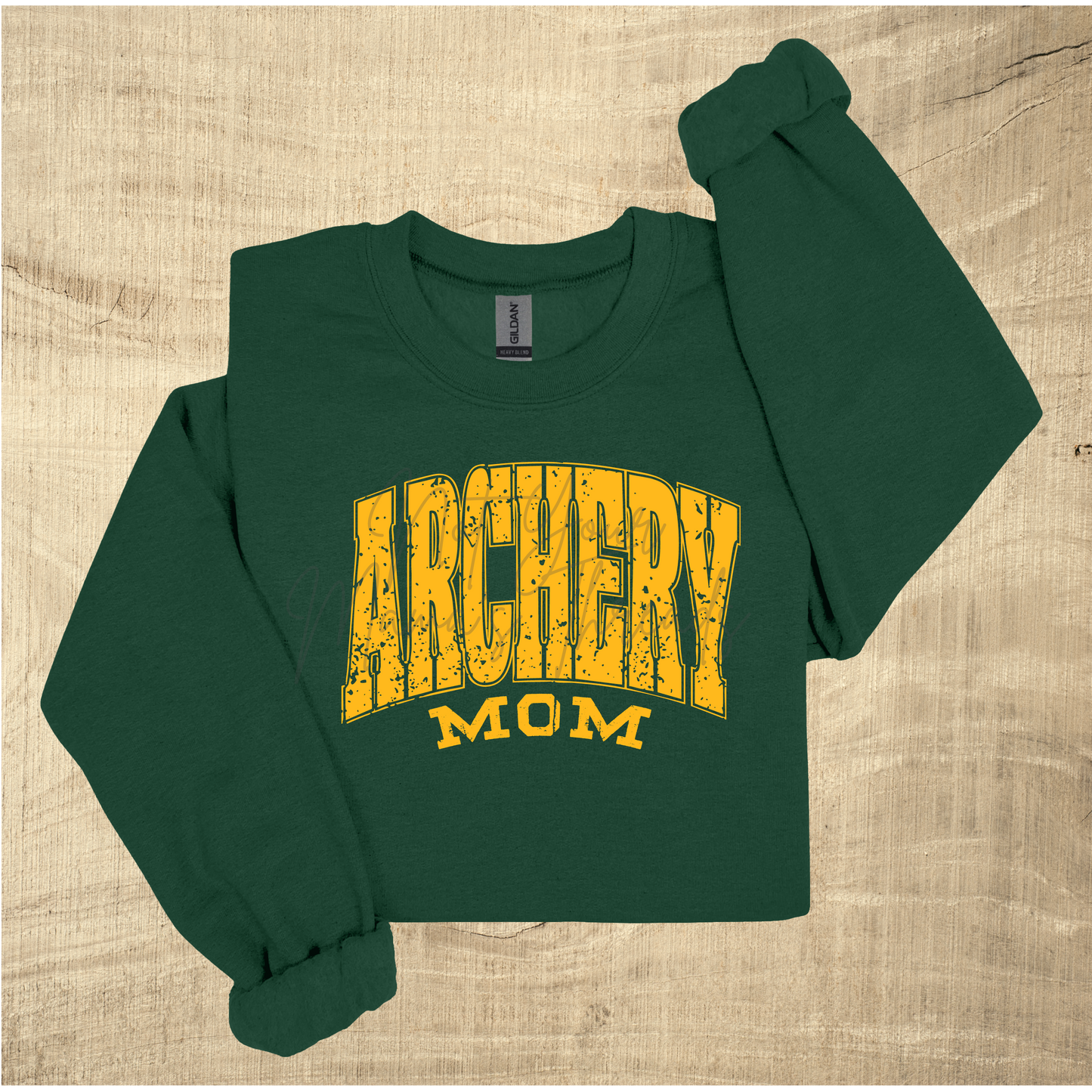 Distressed Archery Mom