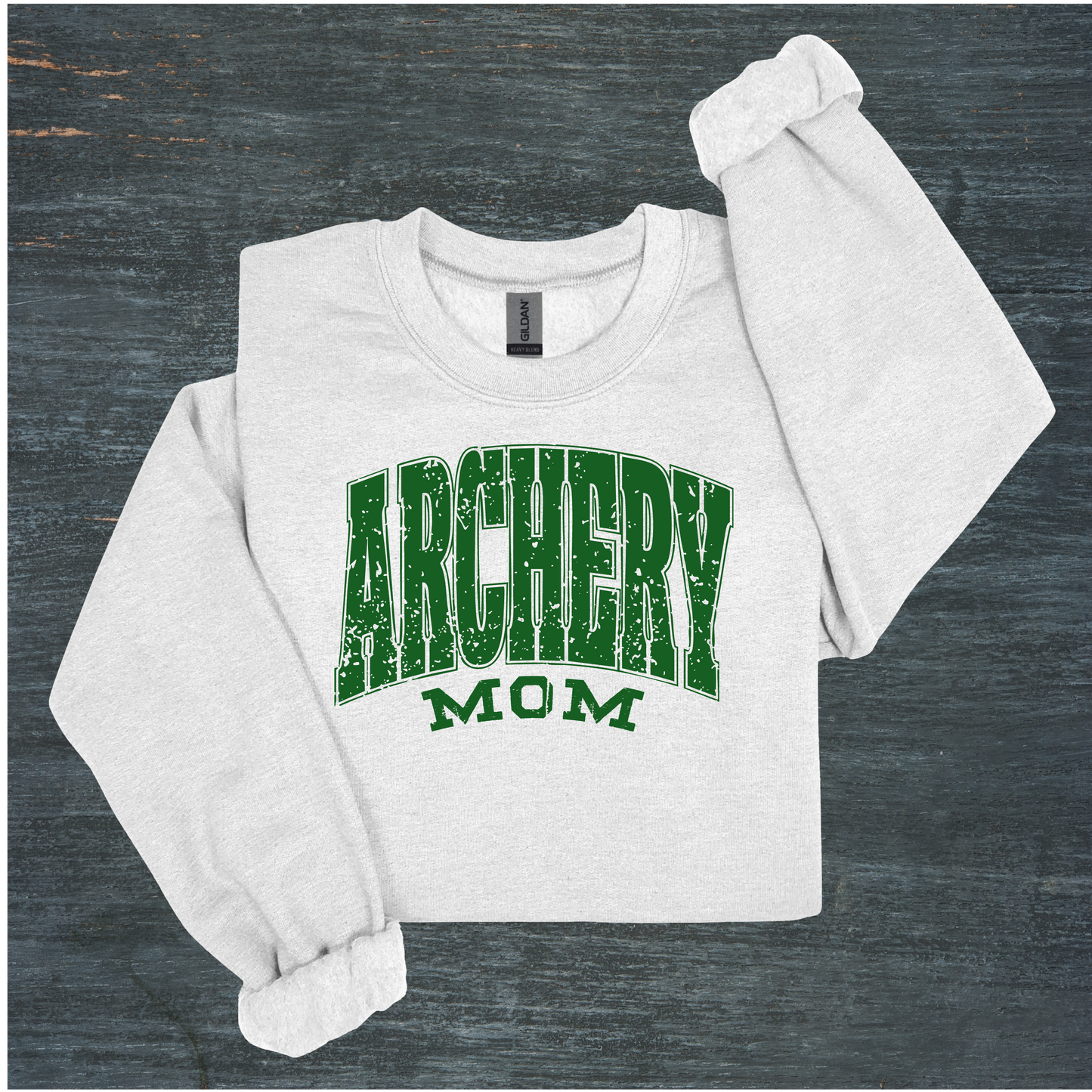 Distressed Archery Mom