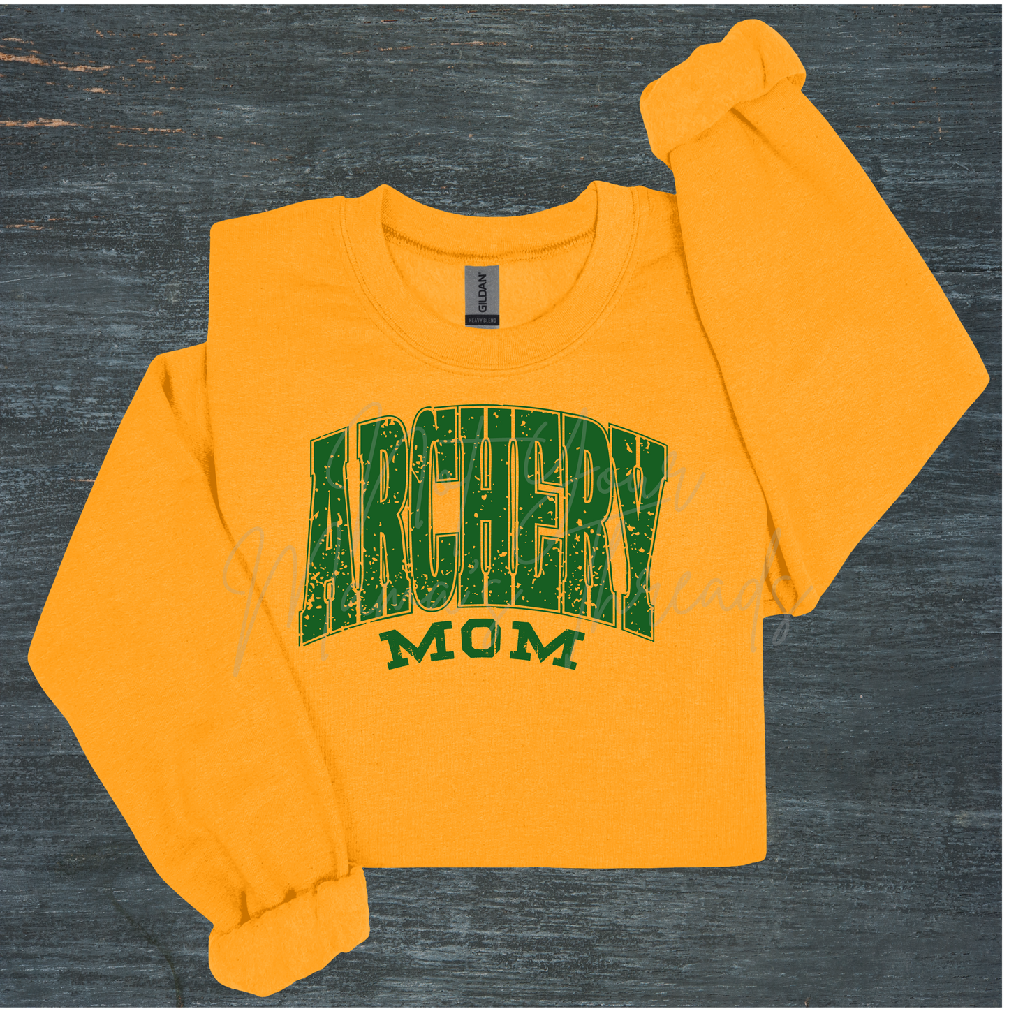 Distressed Archery Mom