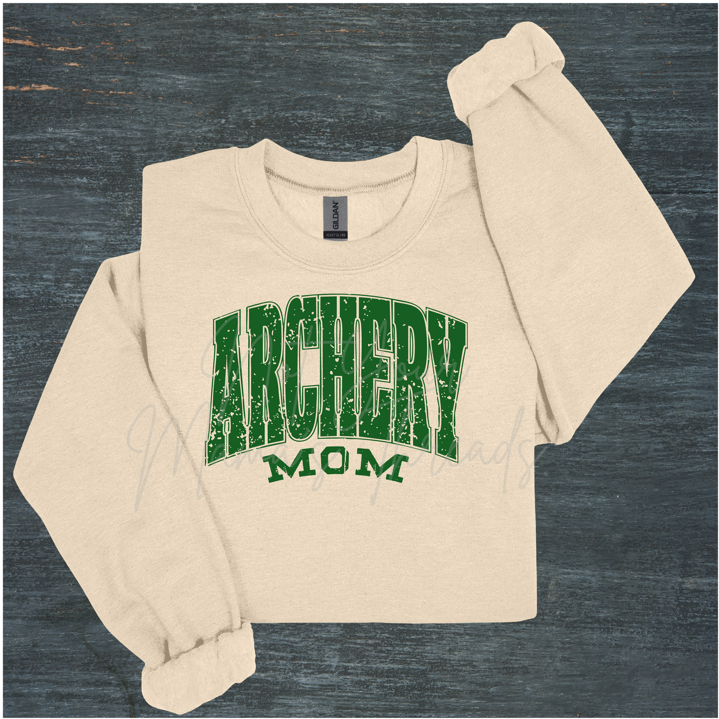 Distressed Archery Mom