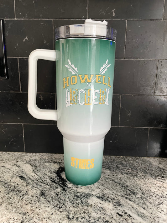 40oz Sublimation Tumbler with Handle