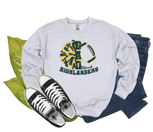 Howell Highlanders Dad Crewneck