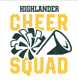 Highlander Cheer Squad Pom T-shirt